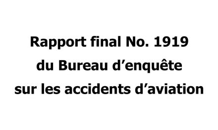 Extrait du rapport N°1919