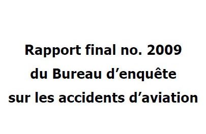 Extrait du rapport N°2009