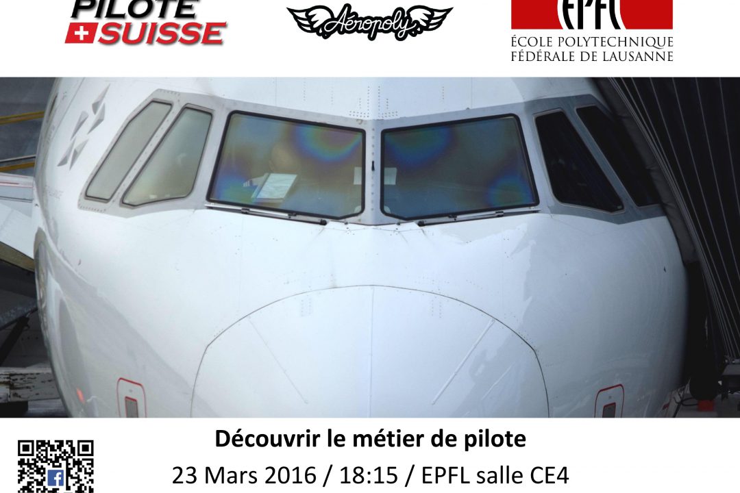 Soirée de présentation du métier de pilote