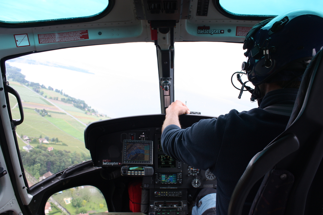 Pilote d’hélicoptère en transport aérien