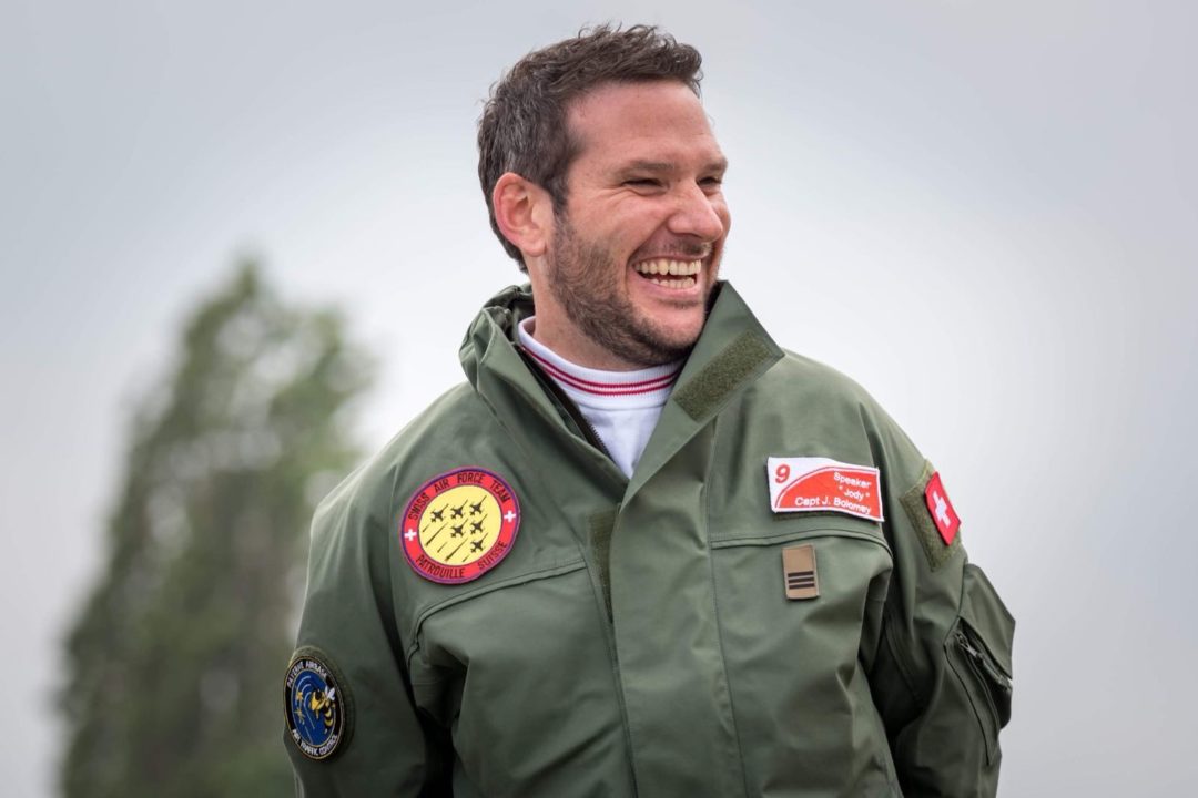 Jody Bolomey – Speaker de la Patrouille suisse